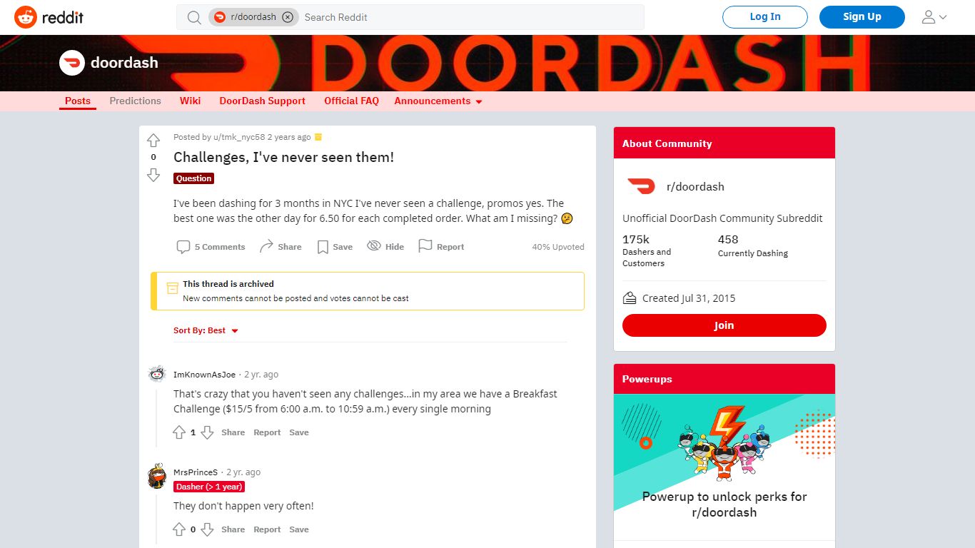 Challenges, I've never seen them! : doordash - reddit.com